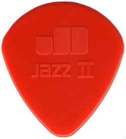 Dunlop Jazz Plektren Jazz II: 1.18mm rot (6 StÃŒck)